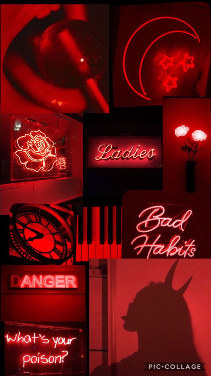 Featured image of post Neon Red And Black Aesthetic Background